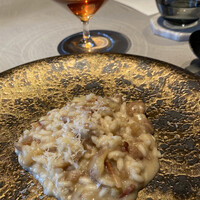 Arcon - リゾット: カルナローリ米　栗　パンチェッタ