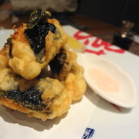 はせ茂 - 蟹ととろろの磯辺揚げ