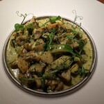 plate - ツブ貝ブルギニオンバター