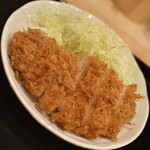 Tonkatu maruya - ロースかつ定食（７００円）２０２３年１月