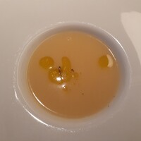 イタリア料理 Trattoria Mezzanino - 淡路島産　タマネギのズッパ、非常に美味。