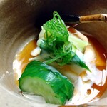 祇園 川上 - 河豚の白子裏ごし餡