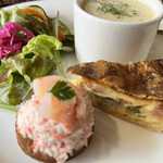 カフェボヌール - 前菜盛り合わせ