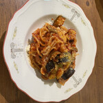 ORTAGGIO pìccolo - 小エビと野菜のトマトソースパスタ