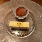 ポアジェ - 栗のプリンとチーズケーキ