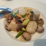 中国料理 「王朝」 ヒルトン大阪 - 帆立貝柱のXOソース炒め