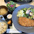 TSUBAKI食堂 - 料理写真:もっちりポークカツレツ定食 1500円 (サラダ、ご飯、味噌汁付き)