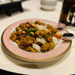 中国料理 浜木綿 - 鶏とカシューナッツの宮保炒め