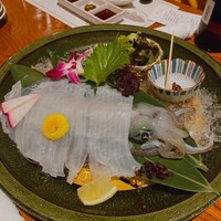 いけす鶴八 新栄店 - イカ活造り