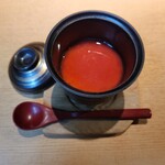 鮨し人 - 梅の茶碗蒸し