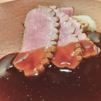 中国料理 柚子 - 鴨のロースト 黒酢ソース