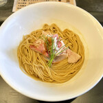 らぁ麺やまぐち - 10周年特別営業「搾りたて三年熟成生しょうゆラーメン＋会津地鶏の油そば付き」3500円