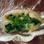 Misuru - 「スンドゥブチゲ定食」ニラ饅頭の中身
