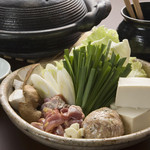 とりや 久兵衛 - 地鶏鍋（冬季）