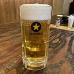 仁 - 生ビール（税込 550円）評価＝△