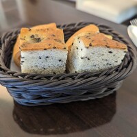 ヴィア トスカネッラ - ランチセットのパン
