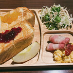 しらびそ小屋 - 朝ごはん