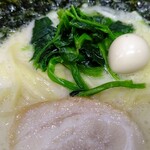 横浜家系ラーメン 魂心家 - 塩ラーメン　アップ