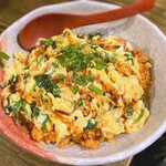 串一徹 - キムチチャーハン＋ニラたま　2023.1.6