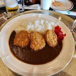 麻生カントリークラブ レストラン - ヒレカツカレー