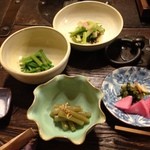 肘折温泉丸屋旅館 - 山菜いろいろ