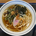 Bukou Onsen - 山菜うどん