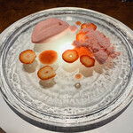 restaurant mamagoto - あまおうを使ったデザート