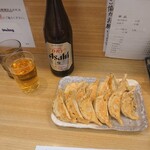餃子会館 浅草店 - 餃子と言えばビールです(23-01)