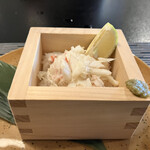 旬 あじさい - 蟹飯