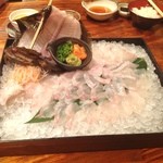 ざうお - ヒラメ１匹。お造り３～４人前あります！