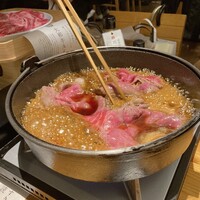 すき焼きと牛まぶし ももしき - 
