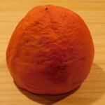 肉割烹 五平 - 熟成した百目柿(コース料理 肉割烹コース 正月バージョン)