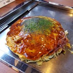 廣島田村商店 - そば肉玉オールダブルにイカ天入り