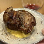 焼鳥 谷口 - マッシュルーム肉詰め