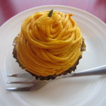 森のカフェ - かぼちゃのタルト