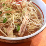 塩元帥 - ネギ醤油ラーメン