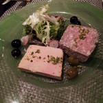 パパソロッテ - パテドカンパーニュ、フォアグラパテ