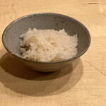 焼鳥 谷口 - 鶏生姜の炊き込みご飯