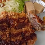 みやじま - メンチ断面