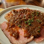 大衆肉バル CHICO - 牛肉のカルパッチョ