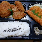 本家かまどや - 料理写真:スペシャルかきヒレカツ弁当