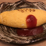 銘酒と割鮮 桃林 - チーズinオムレツ