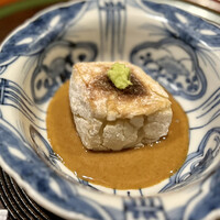 銀座くどう - 焼胡麻豆腐