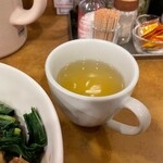 南海飯店 - 魯肉丼のカップスープ