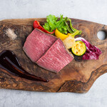 Smoked Japanese black beef Steak (150g)