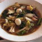 くまもと中央カントリークラブ - 五目あんかけ中華そば