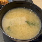 Matsunoya - 味噌汁。