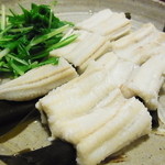 高はし - 穴子酒蒸し　とは珍しい
