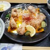 Teishokuya Motochan - 天然ふぐの唐揚げ定食　1200円