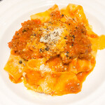 Pappardelle with beef ragu (meat sauce)